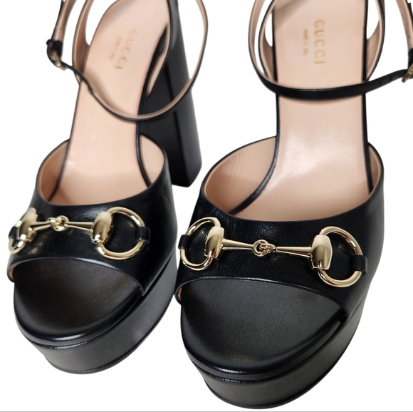 GUCCI Horsebit Malaga Platform Sandal - Picture 13 of 16